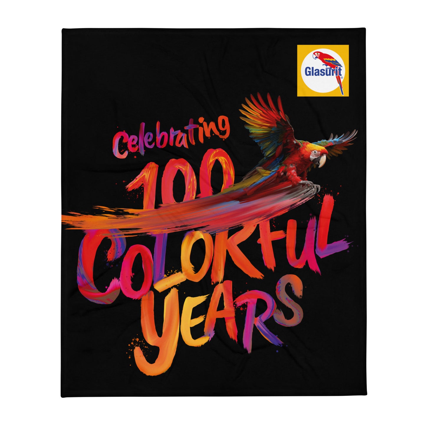 Glasurit – Throw Blanket 100 Years Macaw