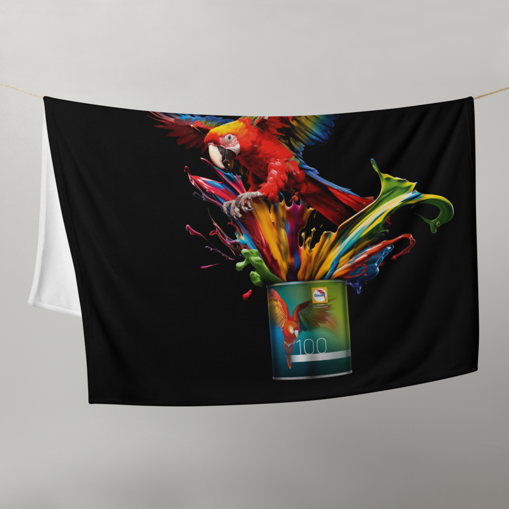 Glasurit – Throw Blanket 100 Years Splash